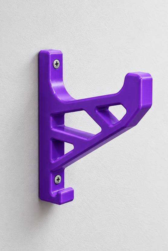 3df Premium Helmet, Jacket, Key Hanger | Screw Fitted-wall mount - Purple Hook 2
