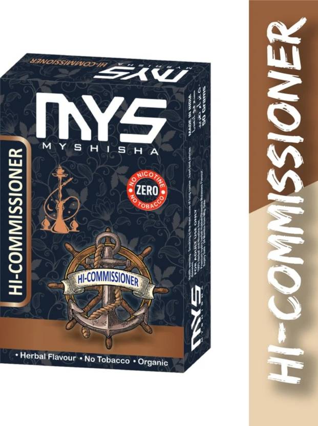 MYSHISHA Premium Quality Herbal Hookah Flavour BF & Chocolate , Tong + 1 Polo Hookah Charcoals