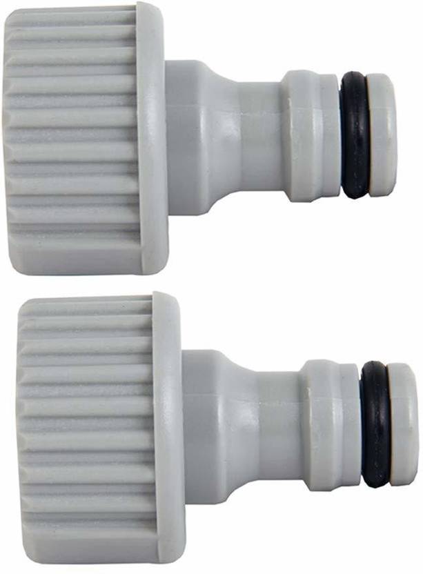 Divine Tree 3/4 inch Tap Connector for Threaded Tap Pipe Adaptor Garden Water Hose Quick