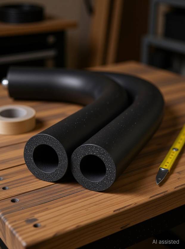 MARSHLAND Insulation Pipe 5/8*1/2 Insulation Tube for Air Conditioner 5/8* 1/2 16mm Inner 13mm Outer THK Hose Pipe