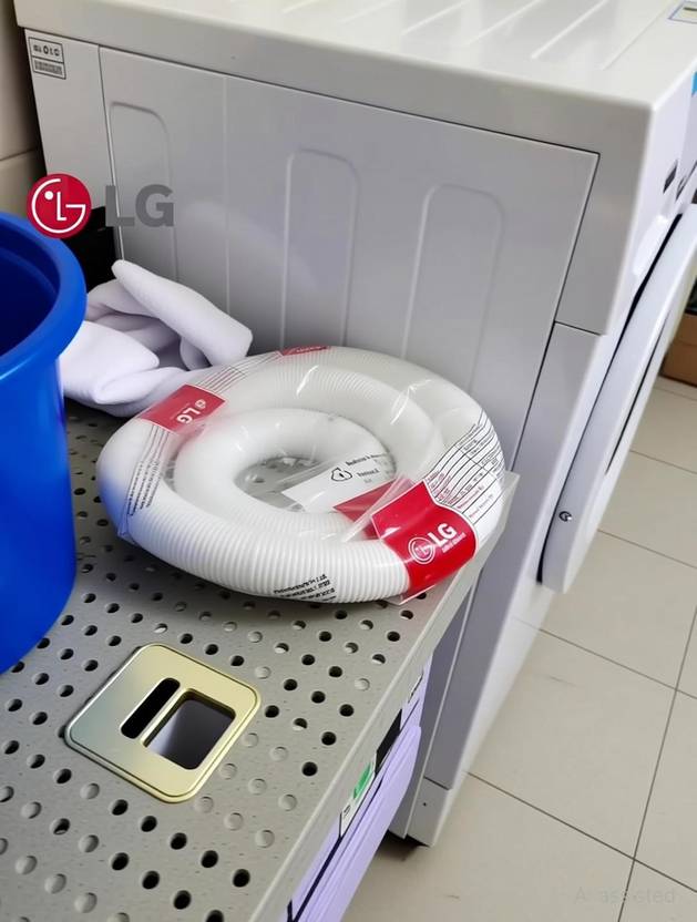 LG Washing Machine Water Outlet Pipe ( 1.25 Meter ) Drain Pipe for LG Semi & Automatic Washing Machine Original Hose Pipe