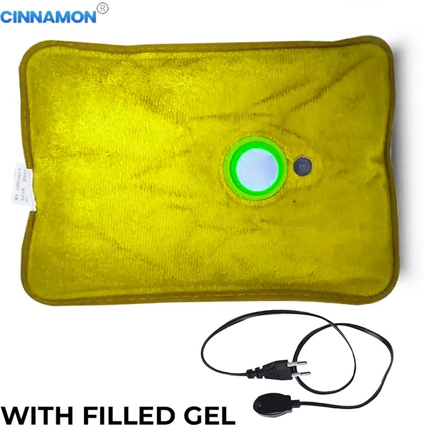 Cinnamon Electric Gel Heat Bag For Period Cramps Premium Electric 1 L