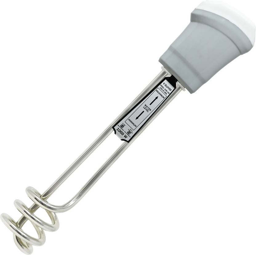V-Guard EIMH 100 Immersion Water Heater with Fast Heating & Shock Protection 1000 W Immersion Heater Rod