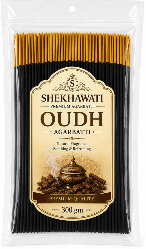 Shekhawati premium agarbatti Shekhawati Premium Oudh Agarbatti – 300 gm | Long Lasting Luxury Fragrance Oudh