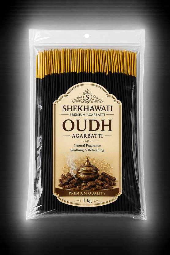 Shekhawati premium agarbatti Shekhawati Premium Oudh Agarbatti – 1 KG | Long Lasting Luxury Fragrance | Oudh