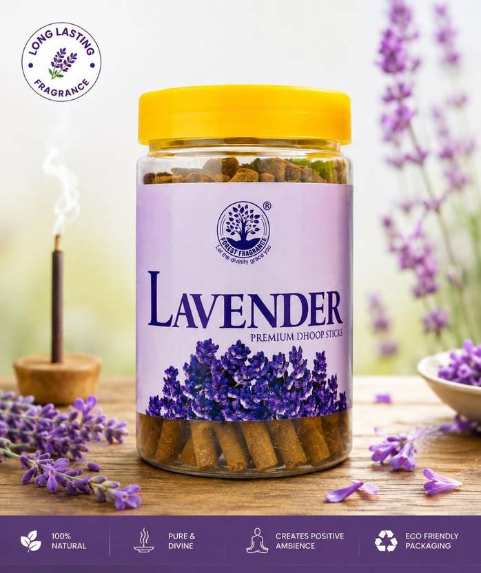Forest Fragrance FOREST LAVENDER LAVENDER, PREMIUM FRAGRANCE, Long-Lasting Aroma