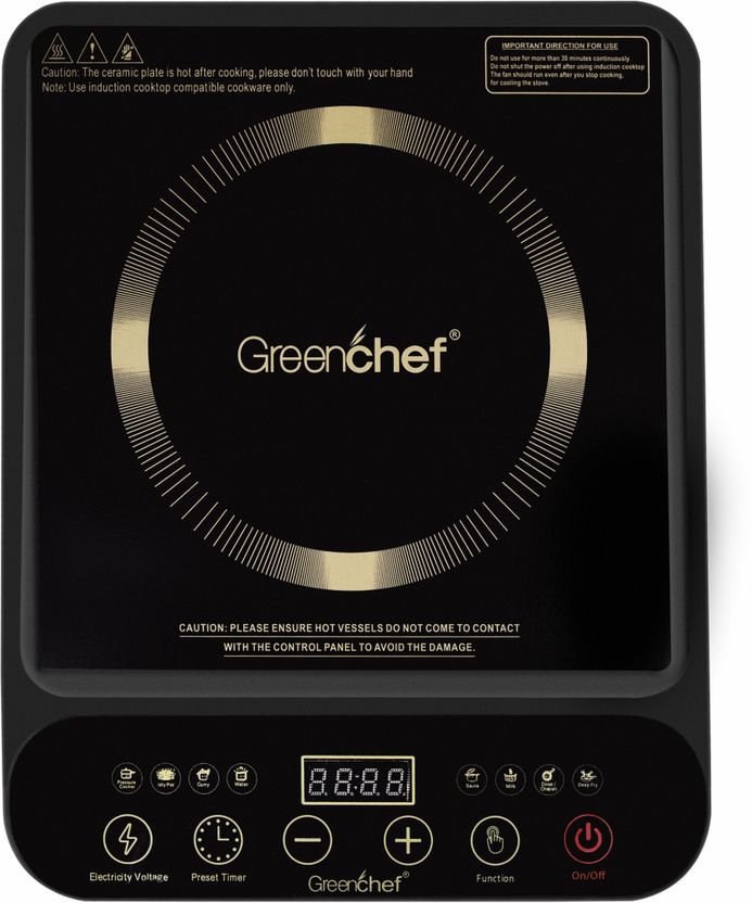 DIGISMART 1800 W Induction Cooktop Black - Image 8