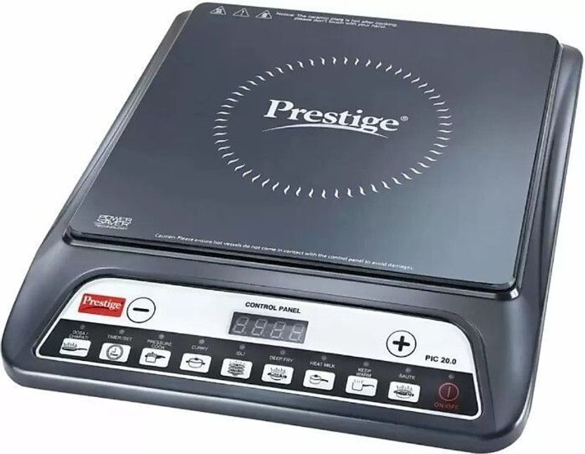 Prestige 1600W Induction Cooktop Black PIC 20 NEO - Image 1