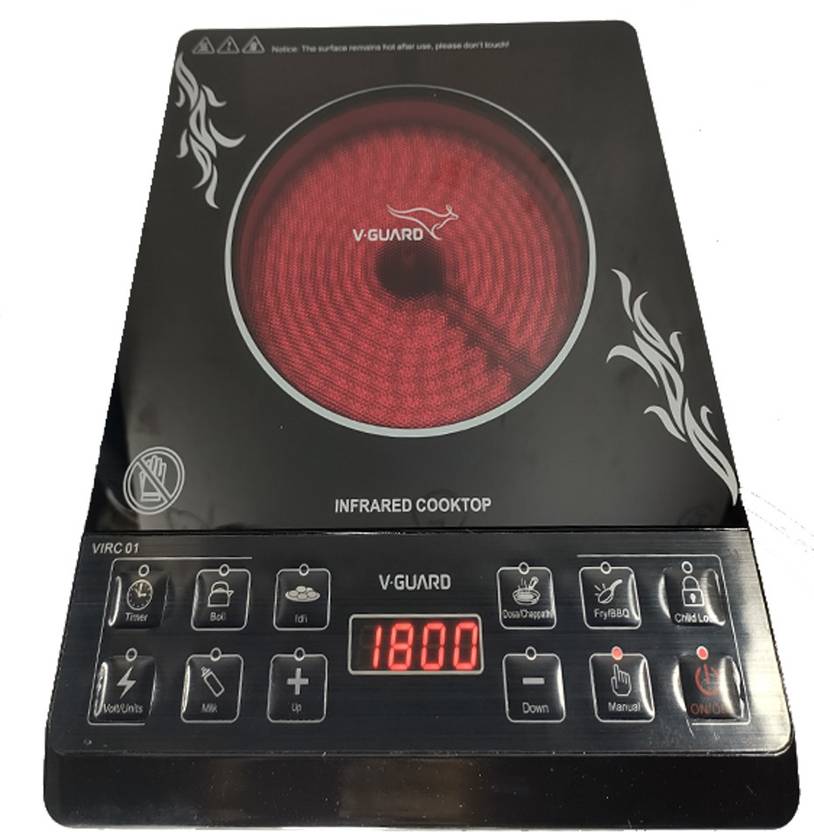 VGuard 2000 W Induction Cooktop Push Button Buy VGuard 2000 W Induction Cooktop Push Button