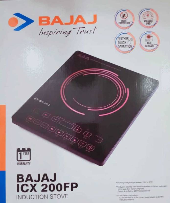 BAJAJ ICX 200 FP (740304) Induction Cooktop Buy BAJAJ ICX 200 FP