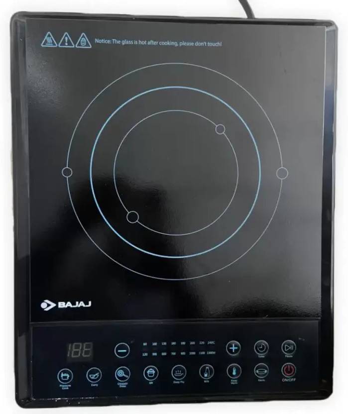 BAJAJ ICX 130TS Induction Cooktop Buy BAJAJ ICX 130TS Induction