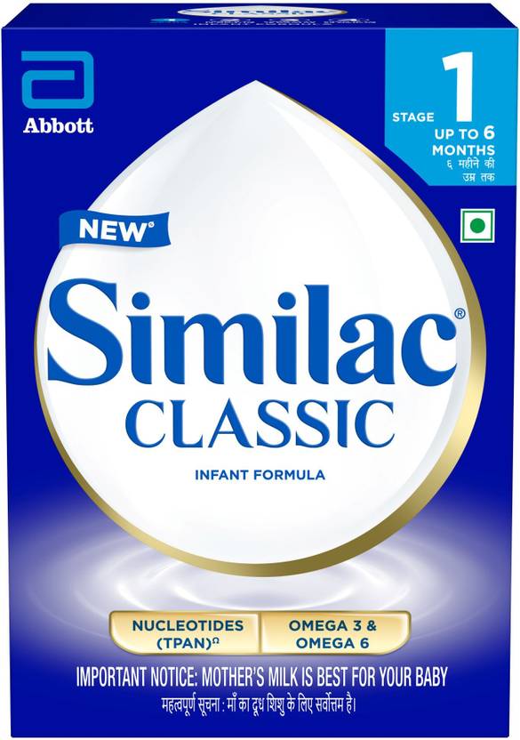 SIMILAC Classic Stage 1 Infant Formula Box