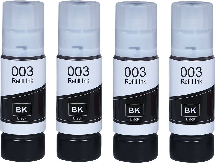 QUINK New Refill for Epson 001,003 Printers ,L3200 , L3210 , L3211