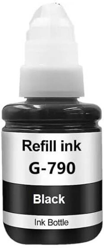 canoff Compatible Refill Ink GI790 Black-135ml for G1000 Printer(1PCS) Black Ink Bottle