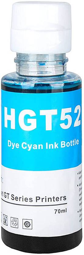 canoff GT51 Ink Compatible For 310, 315, 319, 410, 415, 419, GT5810, GT5820, GT5821 Cyan Ink Bottle