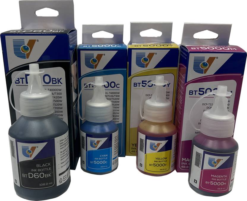 SDS Refill Ink for T Series BT6000BK / BT5000 Compatible For Brother