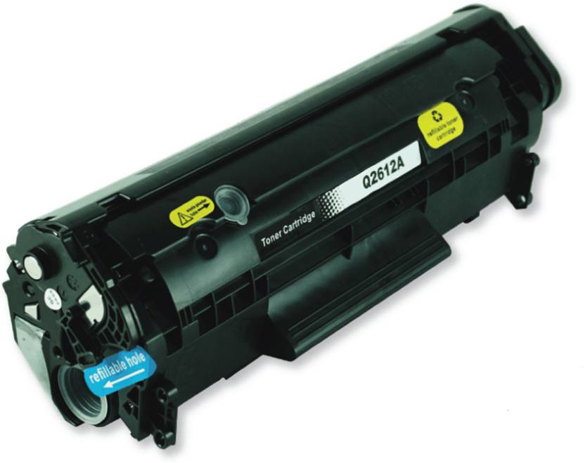 SPS Easy Refill 12A, Q2612A Toner Cartridge for HP Q2612A 12A Black Ink ...