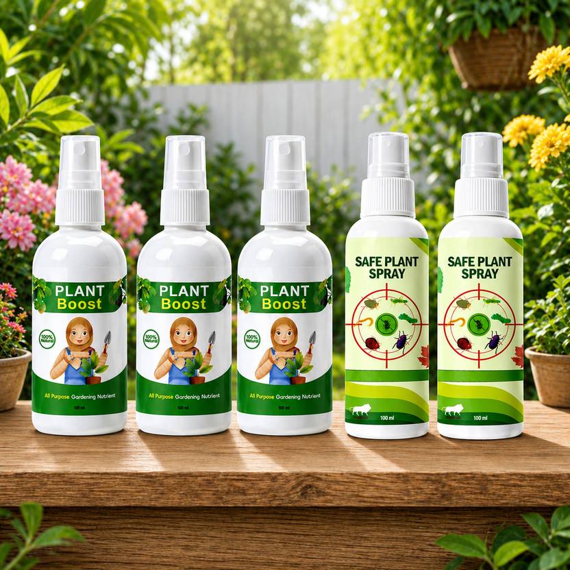 BLOOMWISE Safe plant spray and plant bosst combo spray