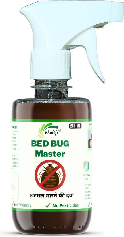 BhuLife Natural Khatmal Marne Ki Spray | Bedbug Eliminator Organic Spray