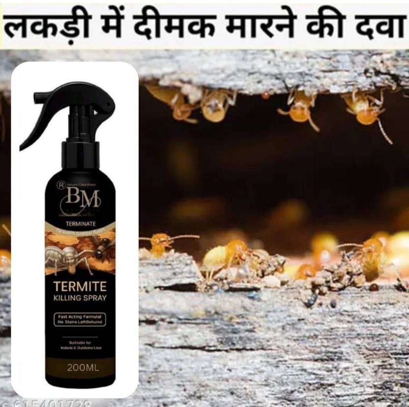DMPRIME Herbal Wood Preservative Spray | Eco-Friendly Termite Killer Spray