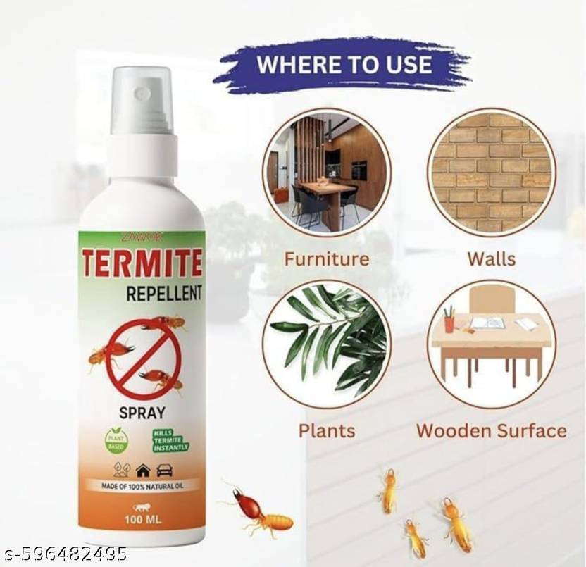 A&S HUB Termite Killer Spray – 100 ml | Natural & Eco-Friendly | Termite Killer