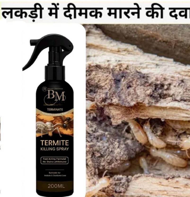 DMPRIME Eco-Friendly Termite Control Spray- 200ML | Wood Preservative and Termite, Borer