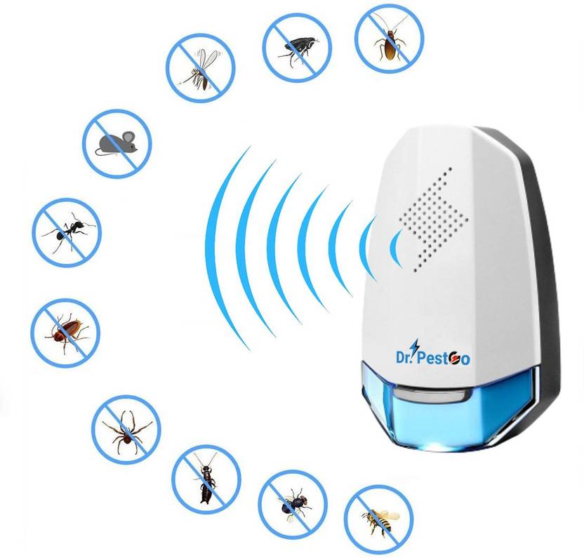 Dr.PestGo Ultrasonic electronic pest and insect repellent device