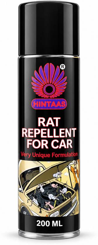 Hintaas Powerful Rat, rodent & insect repellent spray for Car's Engine
