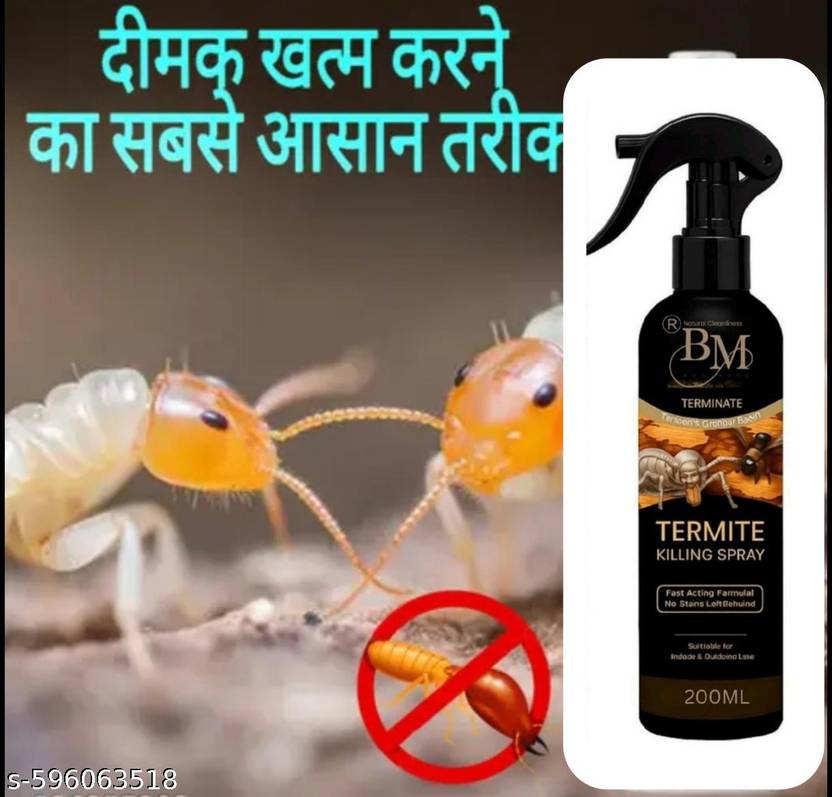 A&S HUB Termite Removal Spray, 200 mL | Eco-Friendly & Non-Toxic | For Home & Garden