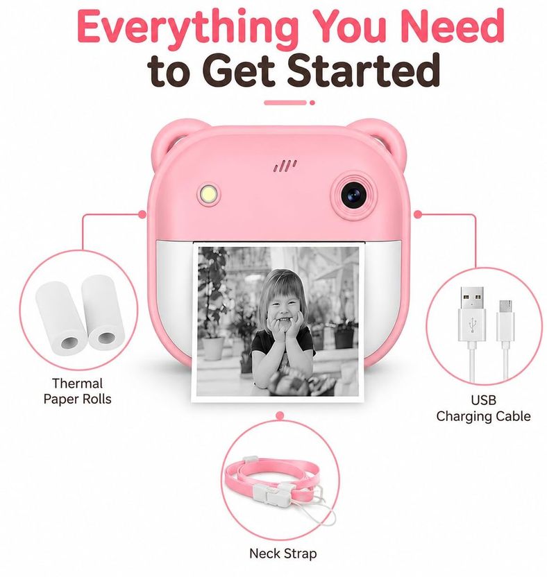 Monex Instant Print Kids Camera - Image 3