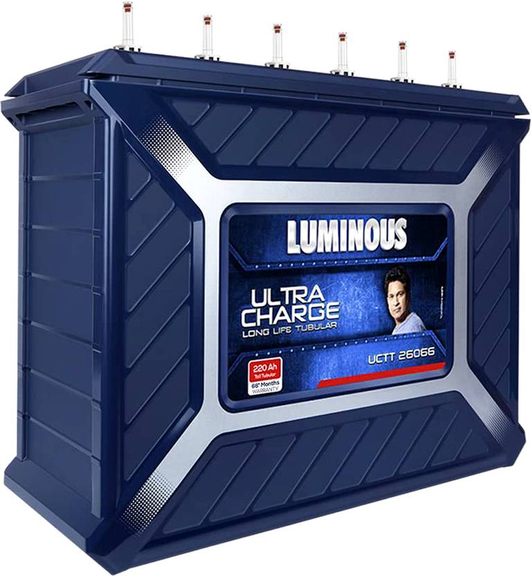 LUMINOUS UCTT 26066 Tubular Inverter Battery Price in India Buy