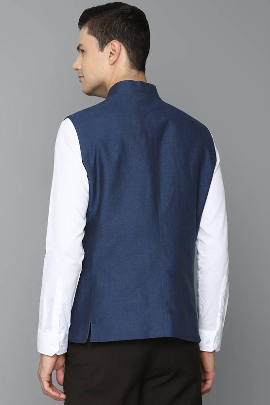 Men Solid Nehru Jacket