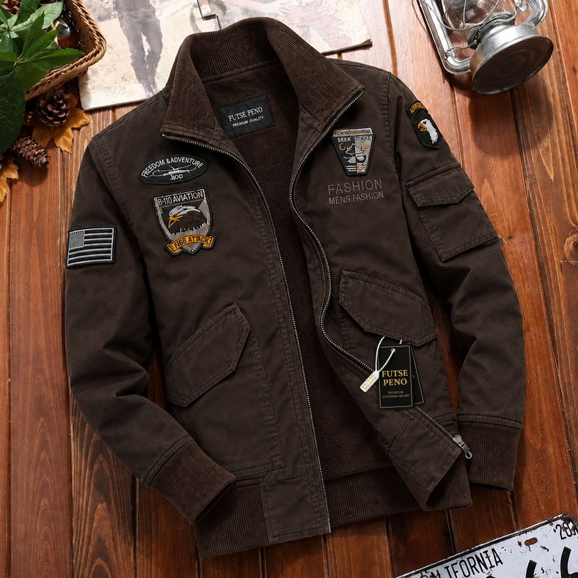 Eddicted Men Solid Casual Jacket - Image 9