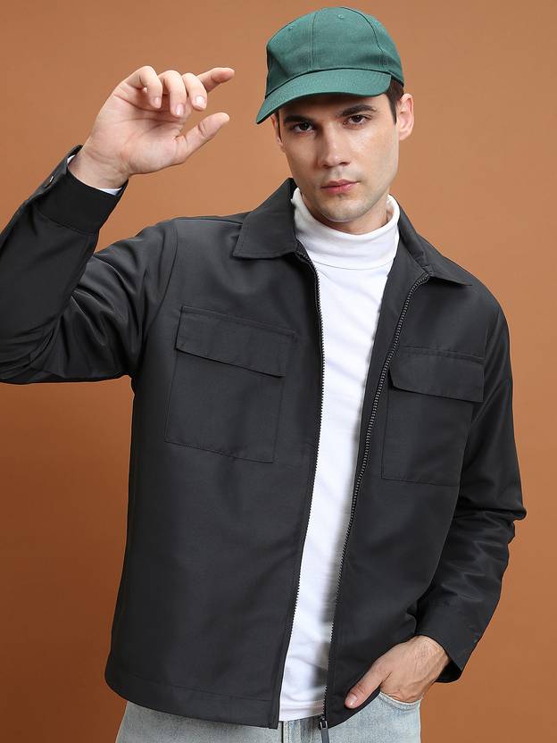 HIGHLANDER Full Sleeve Solid Men Jacket Buy HIGHLANDER Full Sleeve Solid Men Jacket Online at
