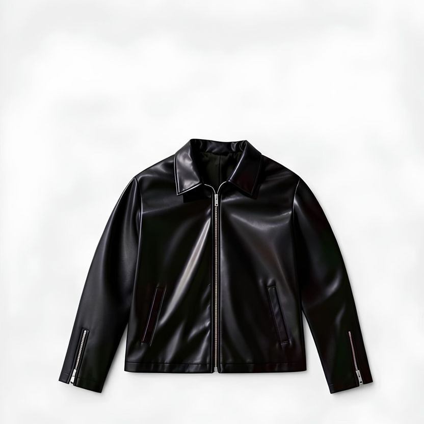 YDWC Men Solid Casual Jacket - Image 5