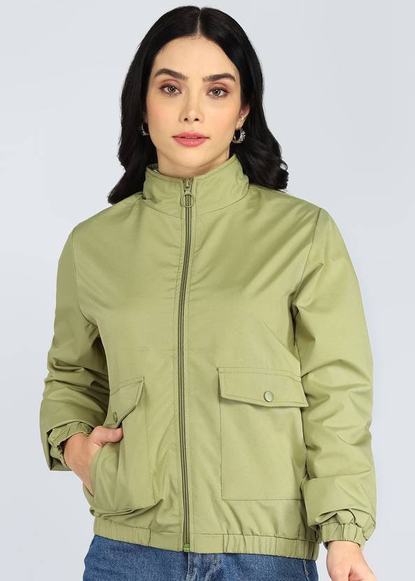 Breil By Fort Collins Women Solid Biker/Riding Jacket