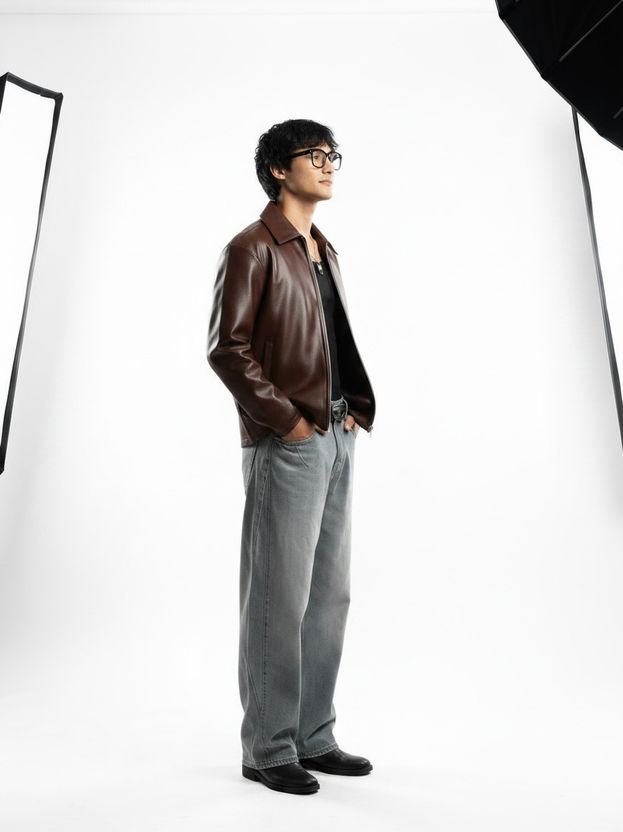 YDWC Men Solid Casual Jacket - Image 2