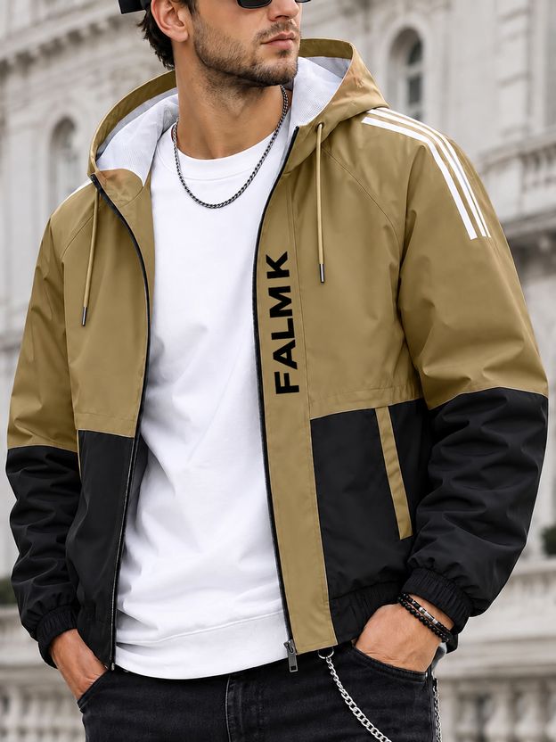 MOTREX Men Colorblock Casual Jacket - Image 5