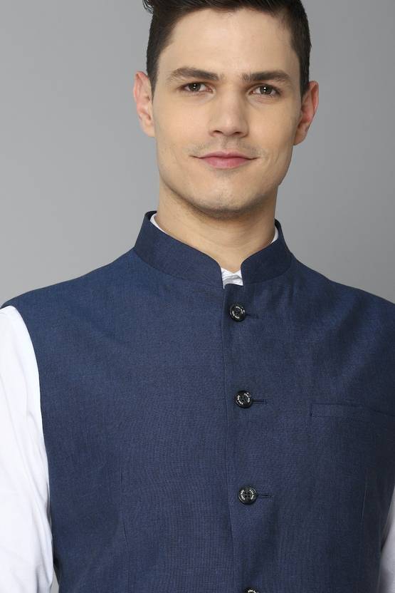Men Solid Nehru Jacket