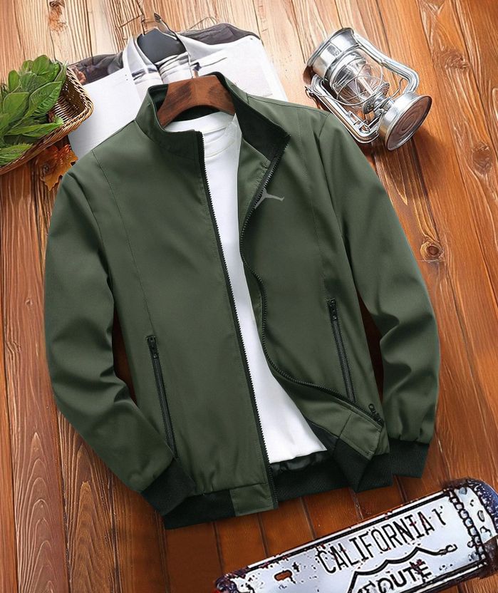 PATROON Men Solid Casual Jacket - Image 1