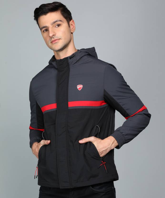 DUCATI Full Sleeve Colorblock Men Jacket - Buy DUCATI Full Sleeve ...