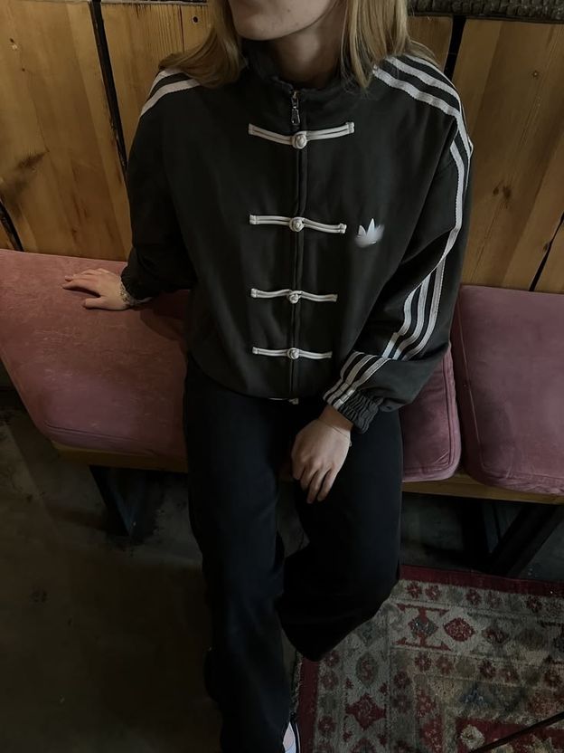 Exotixx Men & Women Striped Bomber Jacket - Image 2