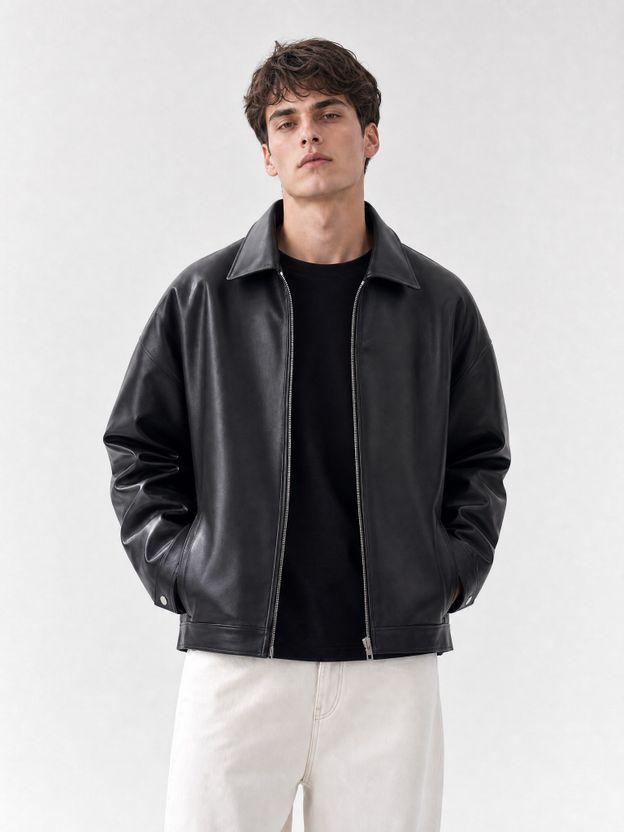 ExoticStudio Men Solid Biker/Riding Jacket - Image 9