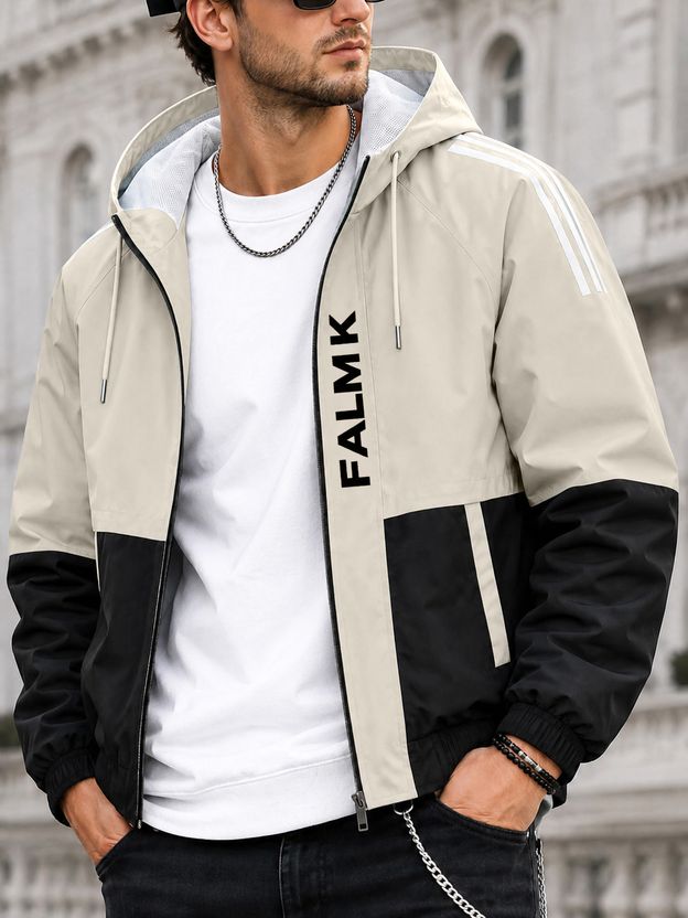 MOTREX Men Colorblock Casual Jacket - Image 9