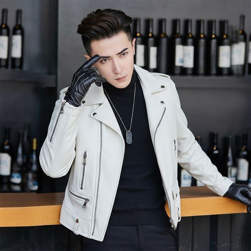 ExoticStudio Men Solid Biker/Riding Jacket - Image 8