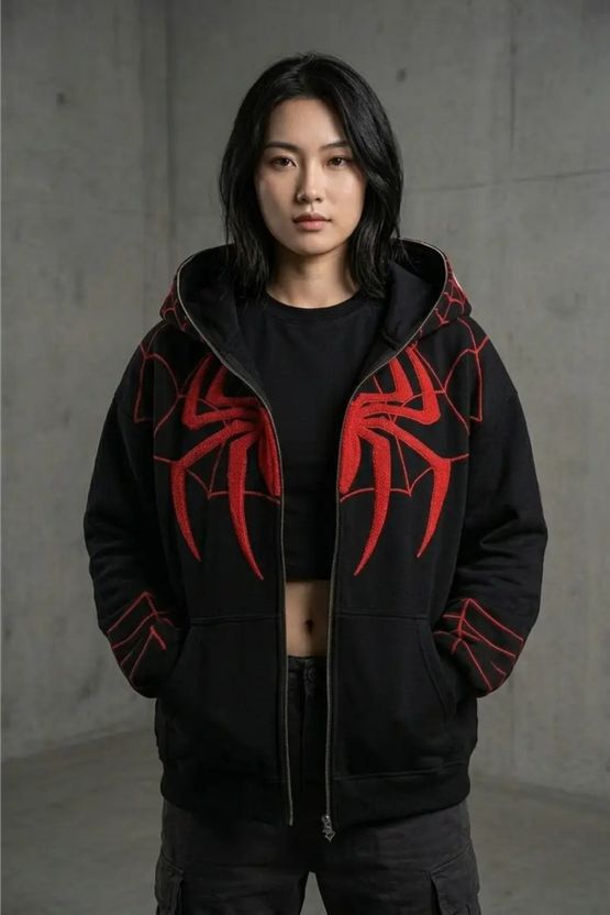 EXOTIX Embroidered Casual Jacket - Image 1
