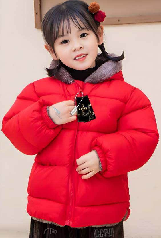 Badnaam Full Sleeve Animal Print Boys & Girls Jacket