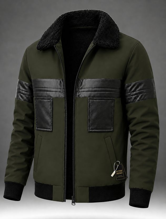 FUTSE PENO Full Sleeve Solid Men Jacket - Image 7