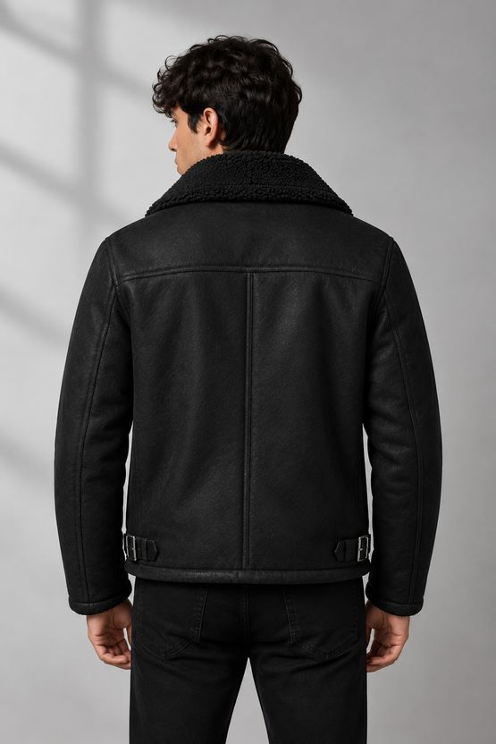 ExoticStudio Men Solid Biker/Riding Jacket - Image 3