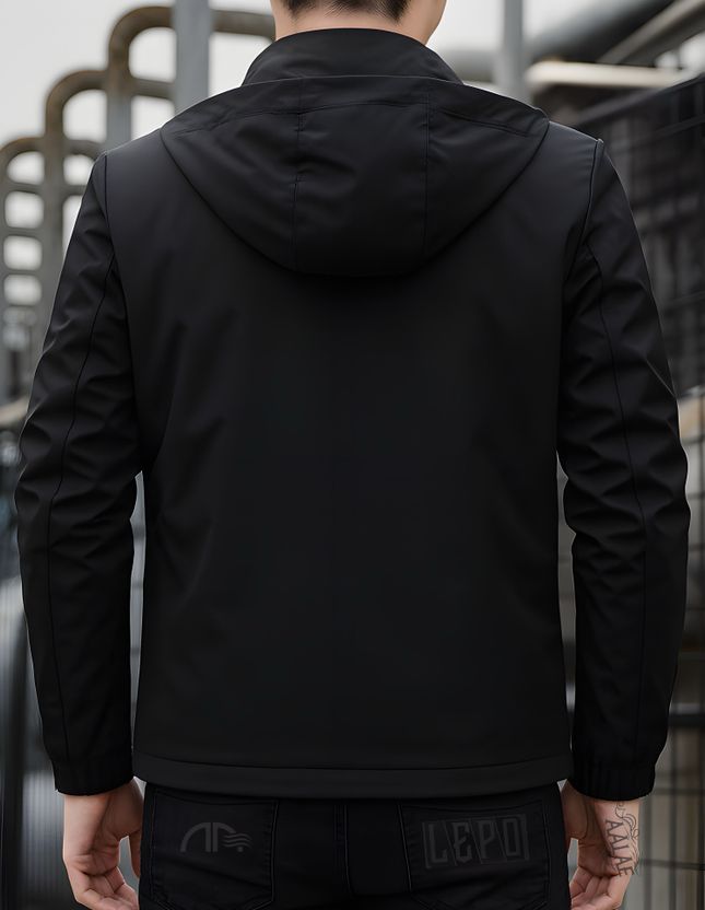 FUTSE PENO Men Solid Casual Jacket - Image 4